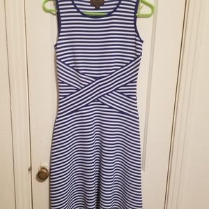 Trulli Striped Sleeveless Dress XS